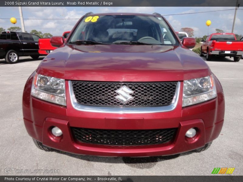 Moab Red Metallic / Beige 2008 Suzuki Grand Vitara Luxury