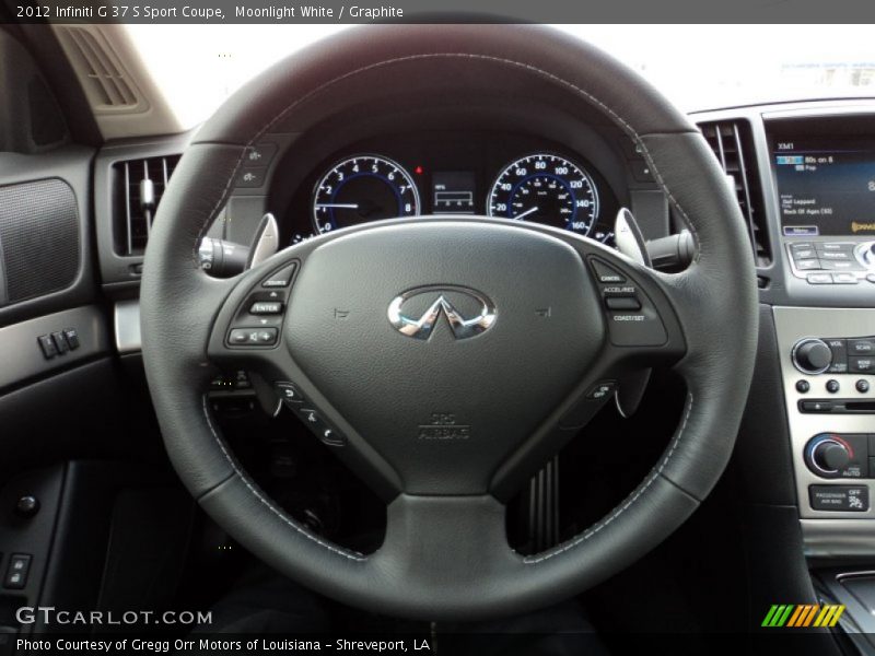  2012 G 37 S Sport Coupe Steering Wheel
