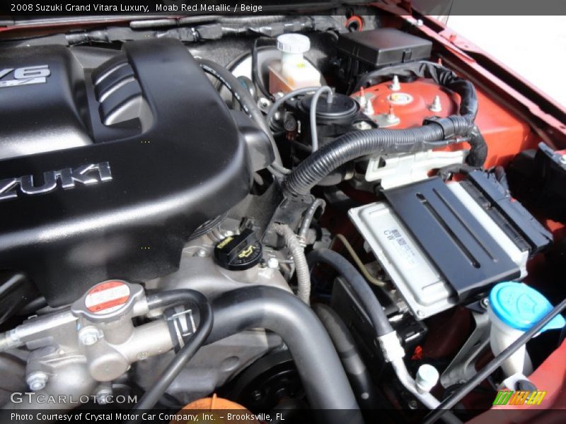 Moab Red Metallic / Beige 2008 Suzuki Grand Vitara Luxury