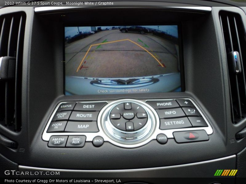 Backup Camera - 2012 Infiniti G 37 S Sport Coupe