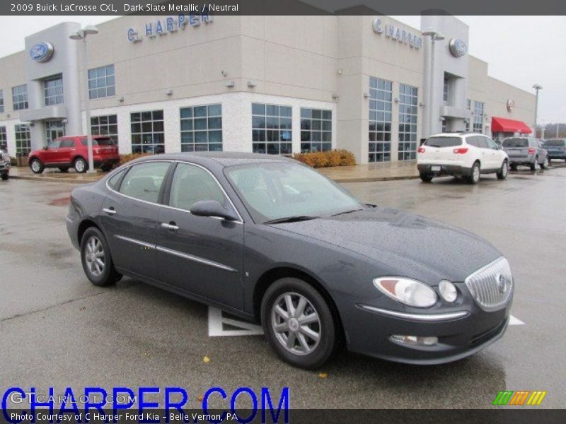 Dark Slate Metallic / Neutral 2009 Buick LaCrosse CXL