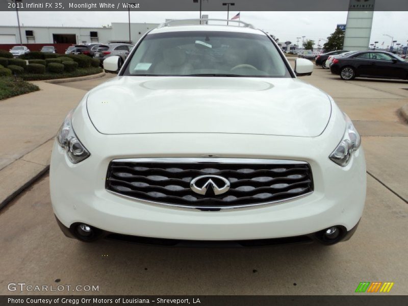 Moonlight White / Wheat 2011 Infiniti FX 35