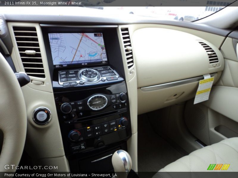 Moonlight White / Wheat 2011 Infiniti FX 35