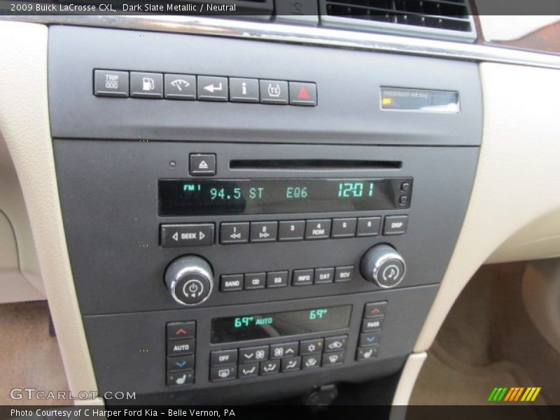 Dark Slate Metallic / Neutral 2009 Buick LaCrosse CXL