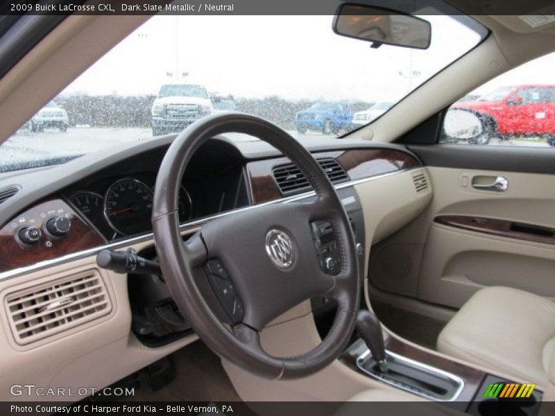 Dark Slate Metallic / Neutral 2009 Buick LaCrosse CXL