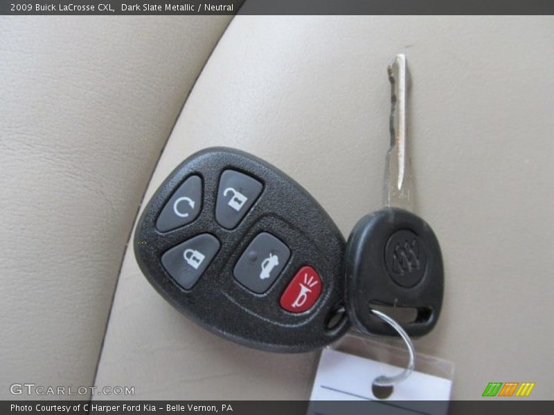 Dark Slate Metallic / Neutral 2009 Buick LaCrosse CXL
