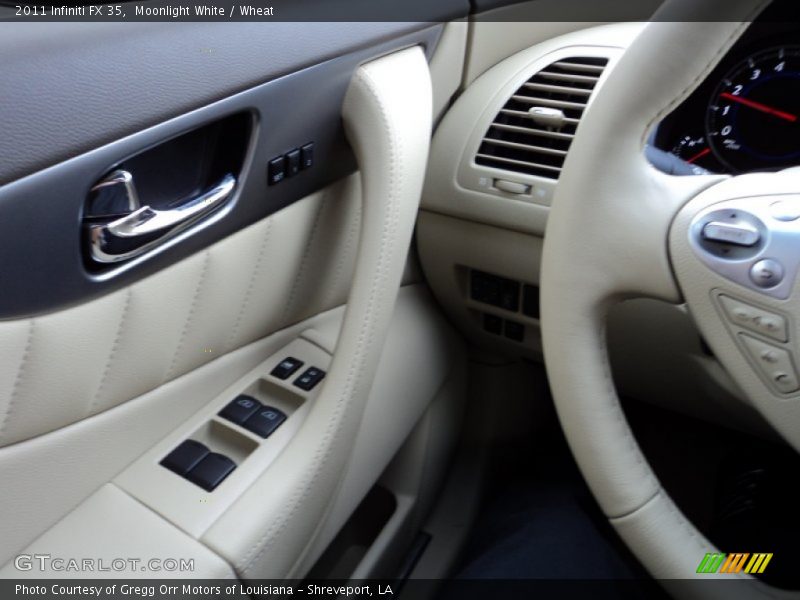 Moonlight White / Wheat 2011 Infiniti FX 35