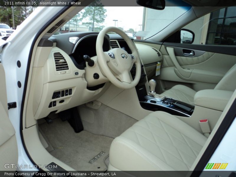  2011 FX 35 Wheat Interior