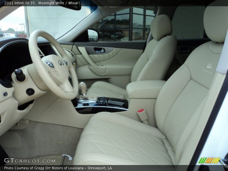  2011 FX 35 Wheat Interior