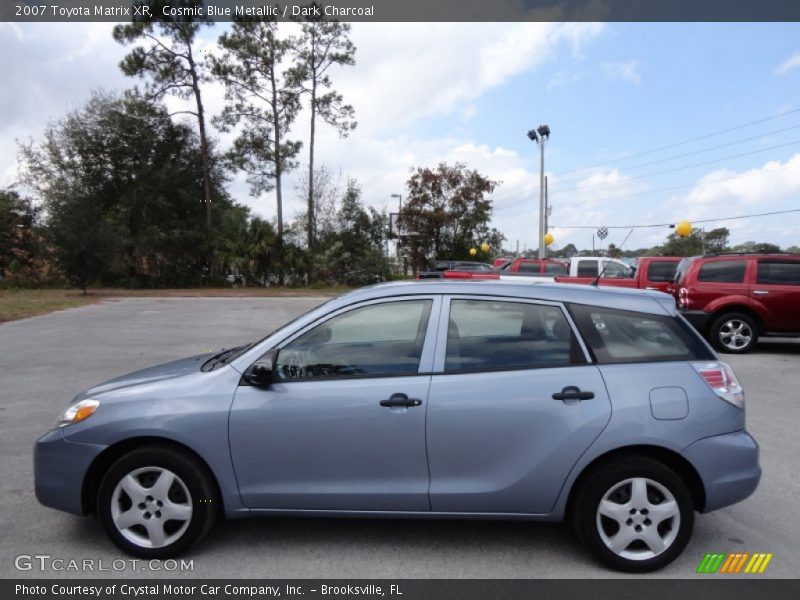 Cosmic Blue Metallic / Dark Charcoal 2007 Toyota Matrix XR