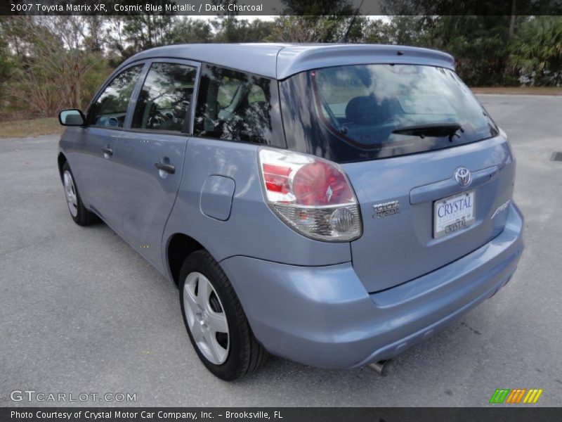 Cosmic Blue Metallic / Dark Charcoal 2007 Toyota Matrix XR