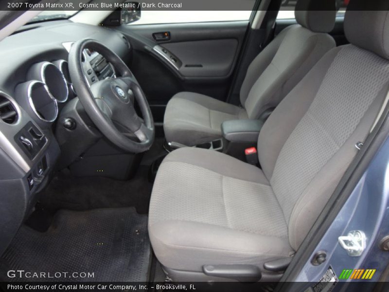 Cosmic Blue Metallic / Dark Charcoal 2007 Toyota Matrix XR