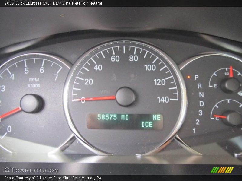 Dark Slate Metallic / Neutral 2009 Buick LaCrosse CXL