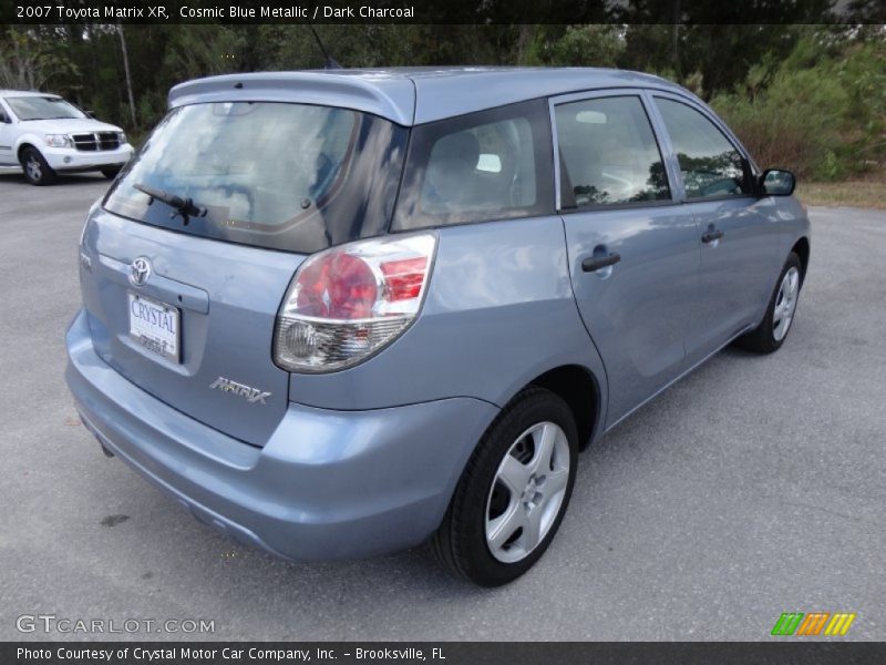 Cosmic Blue Metallic / Dark Charcoal 2007 Toyota Matrix XR