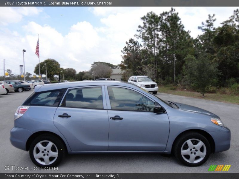 Cosmic Blue Metallic / Dark Charcoal 2007 Toyota Matrix XR