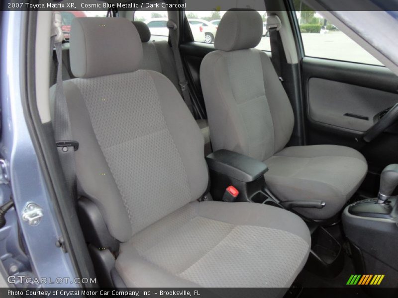 Cosmic Blue Metallic / Dark Charcoal 2007 Toyota Matrix XR