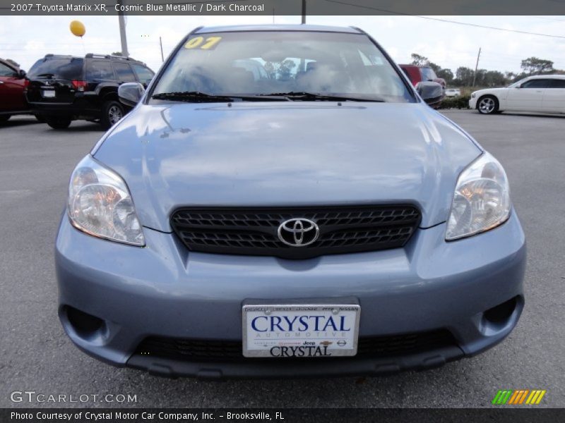 Cosmic Blue Metallic / Dark Charcoal 2007 Toyota Matrix XR