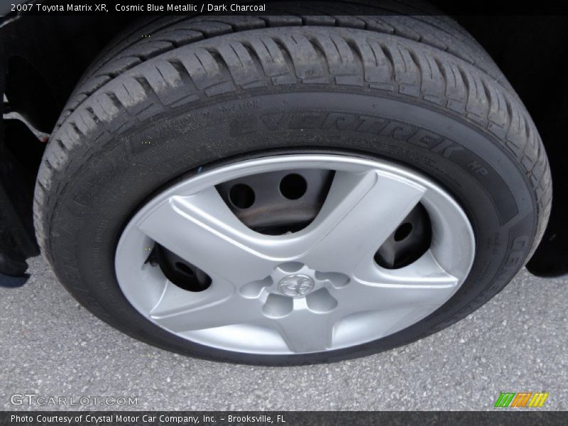 Cosmic Blue Metallic / Dark Charcoal 2007 Toyota Matrix XR