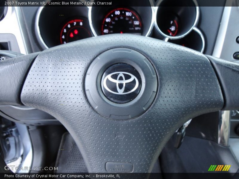 Cosmic Blue Metallic / Dark Charcoal 2007 Toyota Matrix XR