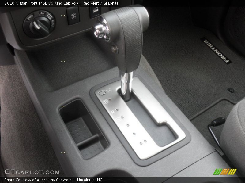 Red Alert / Graphite 2010 Nissan Frontier SE V6 King Cab 4x4