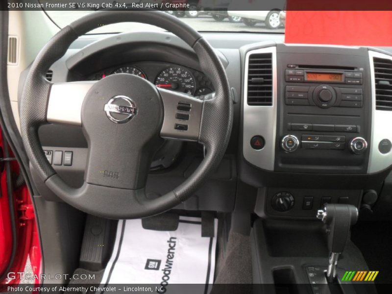 Red Alert / Graphite 2010 Nissan Frontier SE V6 King Cab 4x4