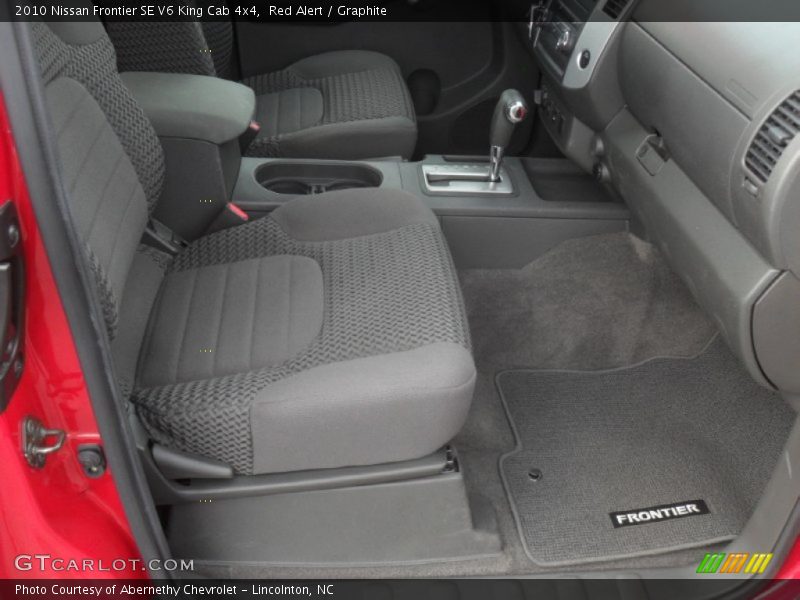 Red Alert / Graphite 2010 Nissan Frontier SE V6 King Cab 4x4