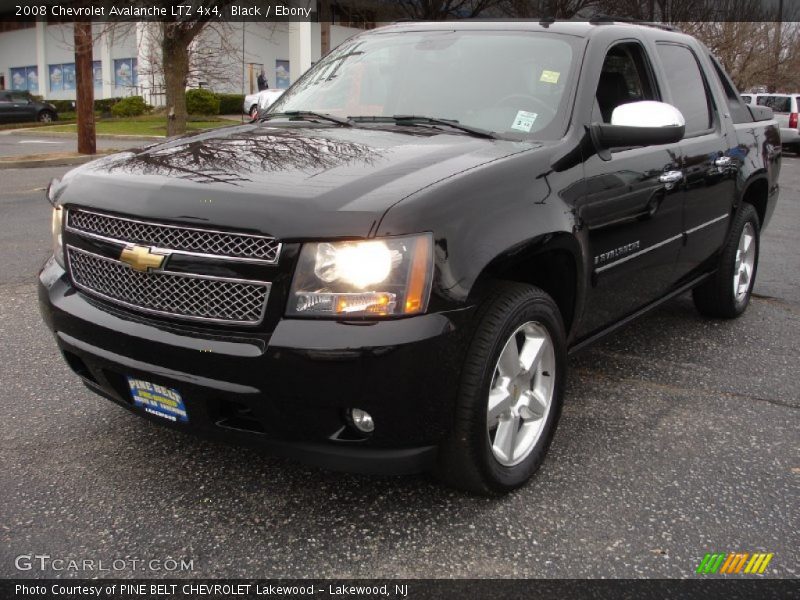 Black / Ebony 2008 Chevrolet Avalanche LTZ 4x4