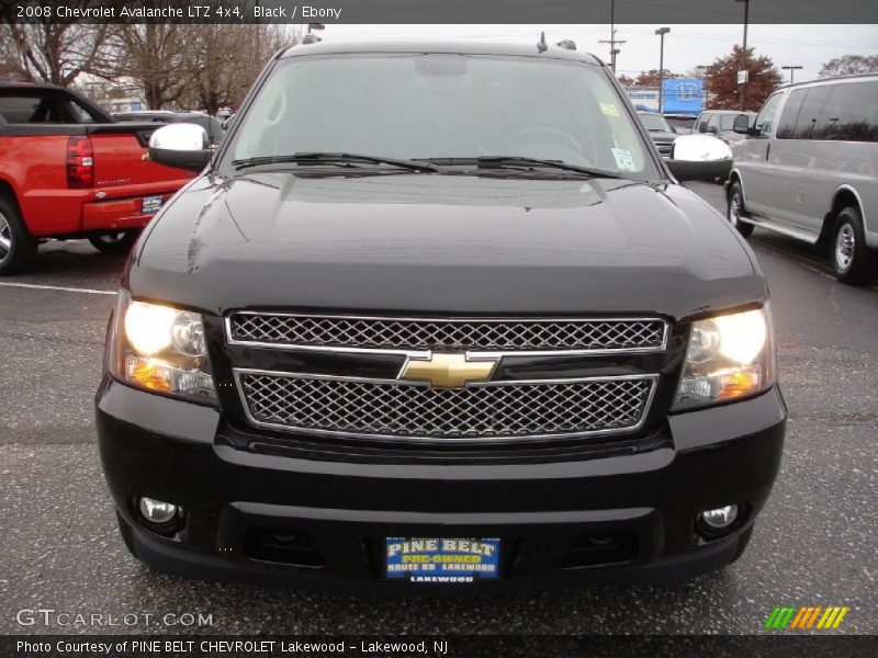 Black / Ebony 2008 Chevrolet Avalanche LTZ 4x4