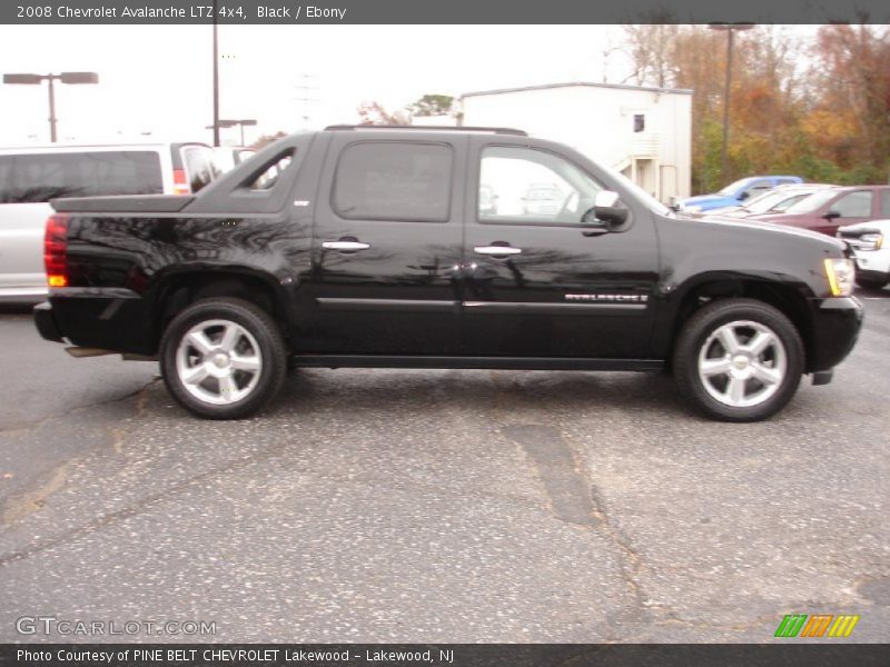 Black / Ebony 2008 Chevrolet Avalanche LTZ 4x4