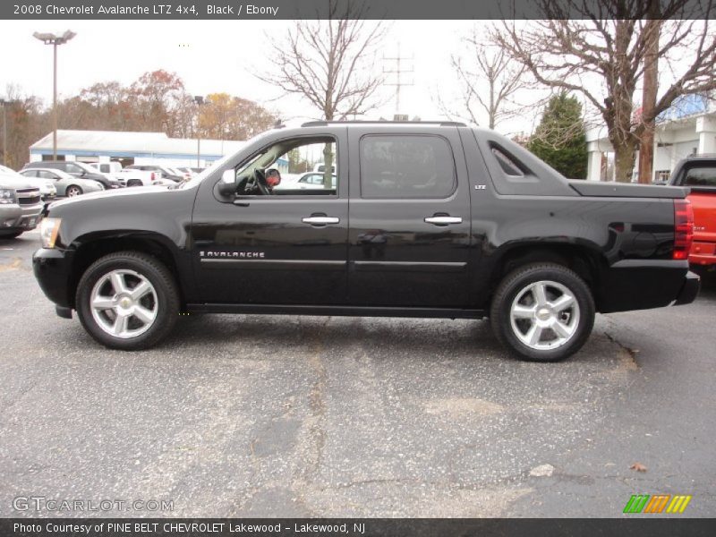 Black / Ebony 2008 Chevrolet Avalanche LTZ 4x4