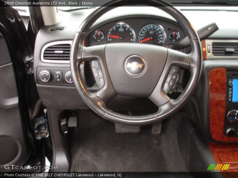 Black / Ebony 2008 Chevrolet Avalanche LTZ 4x4