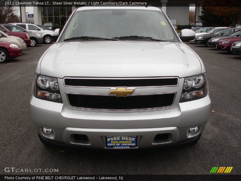 Sheer Silver Metallic / Light Cashmere/Dark Cashmere 2011 Chevrolet Tahoe LT