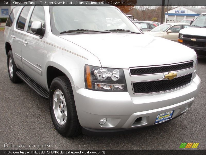Sheer Silver Metallic / Light Cashmere/Dark Cashmere 2011 Chevrolet Tahoe LT