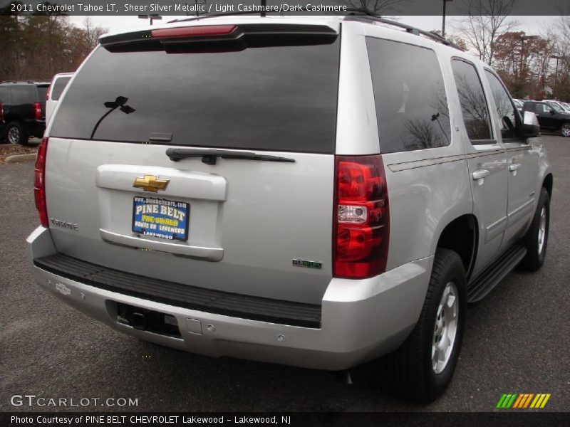 Sheer Silver Metallic / Light Cashmere/Dark Cashmere 2011 Chevrolet Tahoe LT