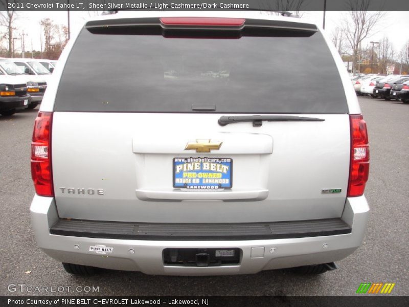 Sheer Silver Metallic / Light Cashmere/Dark Cashmere 2011 Chevrolet Tahoe LT