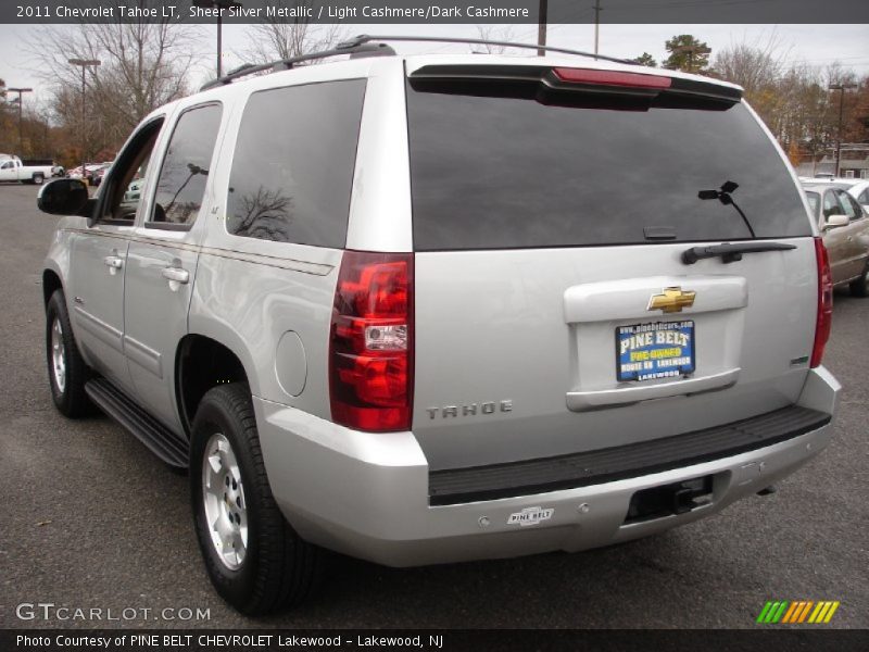 Sheer Silver Metallic / Light Cashmere/Dark Cashmere 2011 Chevrolet Tahoe LT