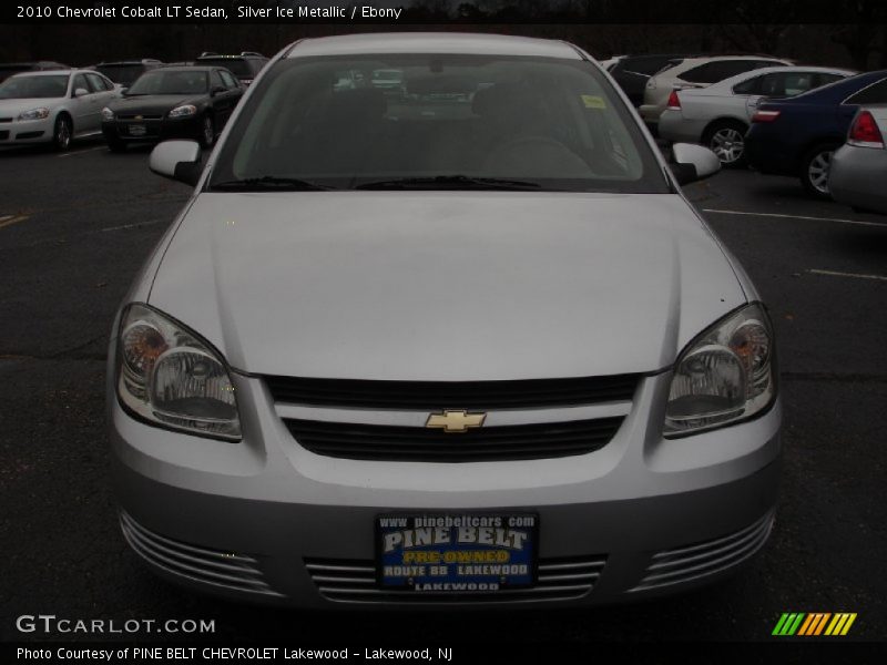 Silver Ice Metallic / Ebony 2010 Chevrolet Cobalt LT Sedan