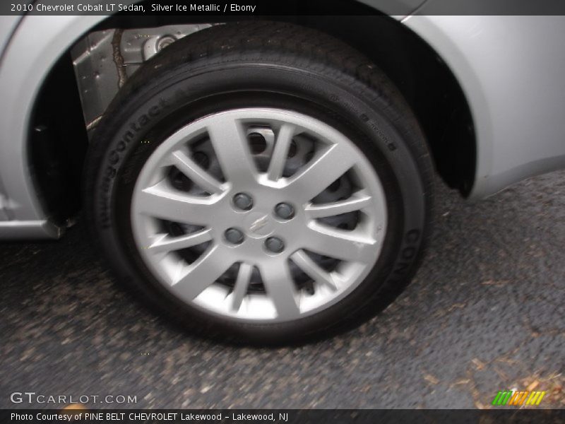 Silver Ice Metallic / Ebony 2010 Chevrolet Cobalt LT Sedan