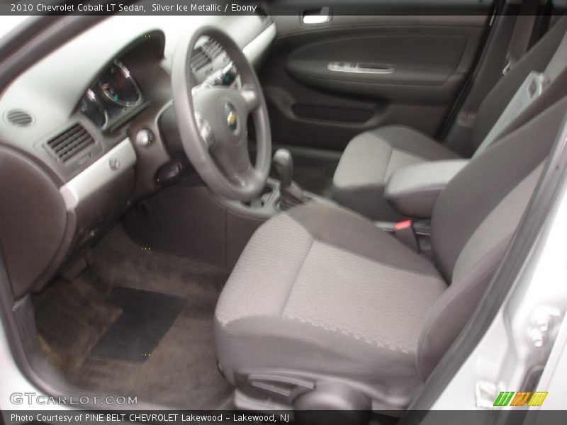 Silver Ice Metallic / Ebony 2010 Chevrolet Cobalt LT Sedan