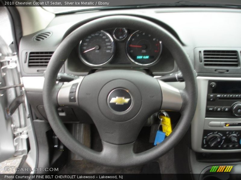 Silver Ice Metallic / Ebony 2010 Chevrolet Cobalt LT Sedan