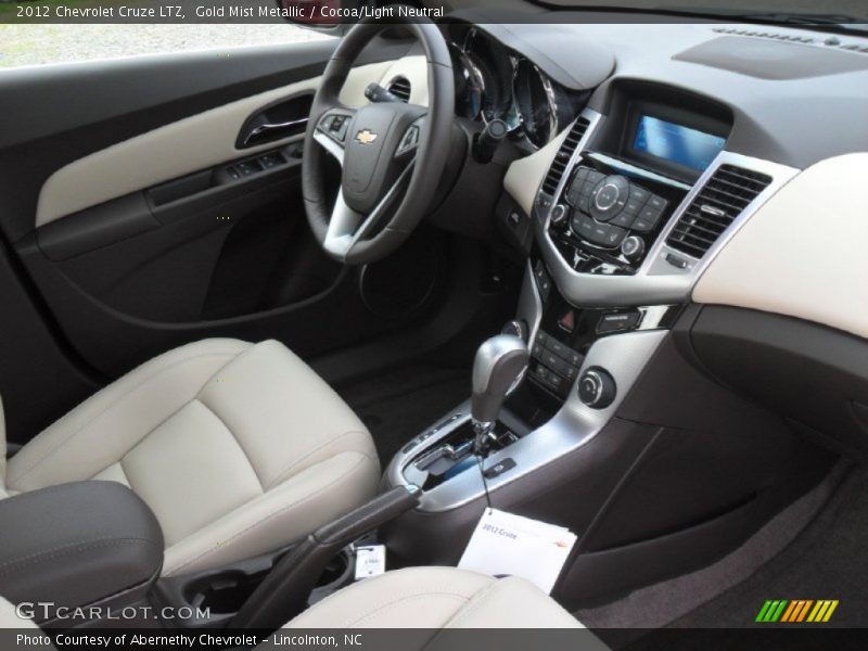  2012 Cruze LTZ Cocoa/Light Neutral Interior