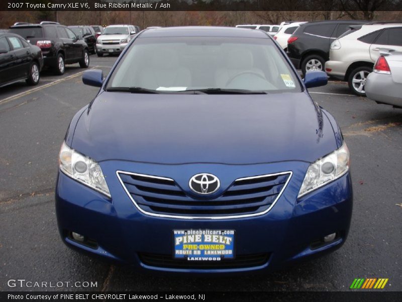 Blue Ribbon Metallic / Ash 2007 Toyota Camry XLE V6