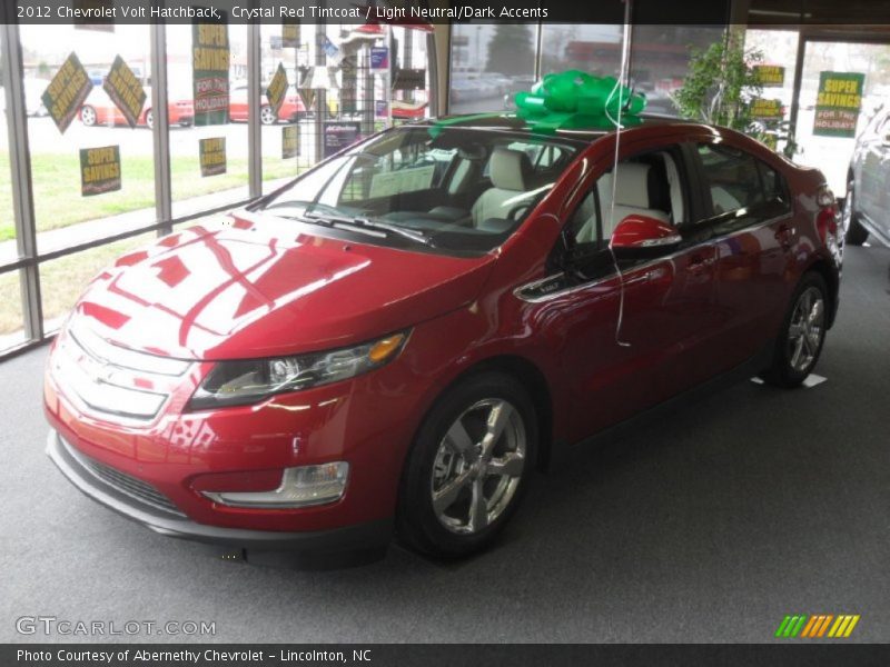 Crystal Red Tintcoat / Light Neutral/Dark Accents 2012 Chevrolet Volt Hatchback