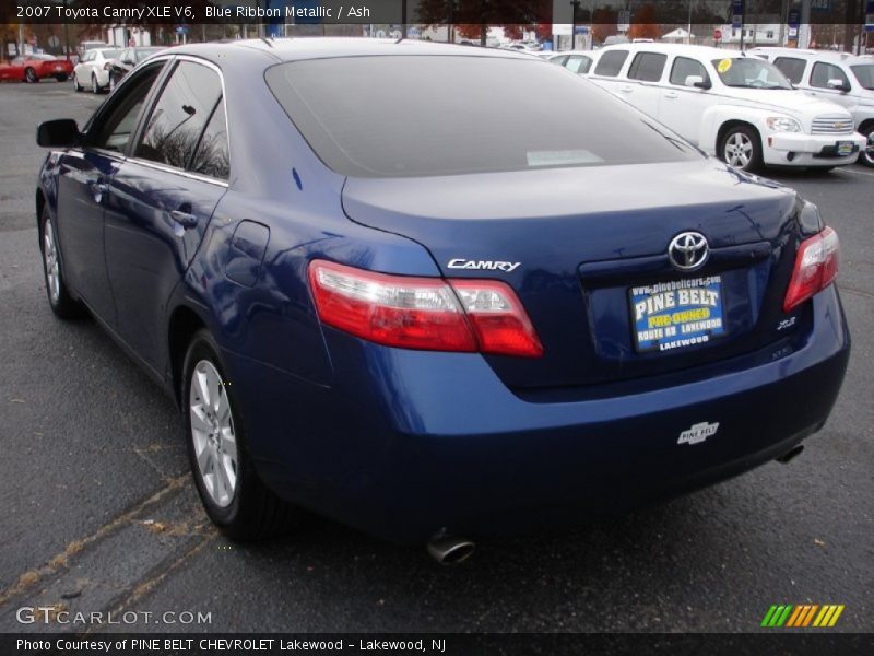 Blue Ribbon Metallic / Ash 2007 Toyota Camry XLE V6