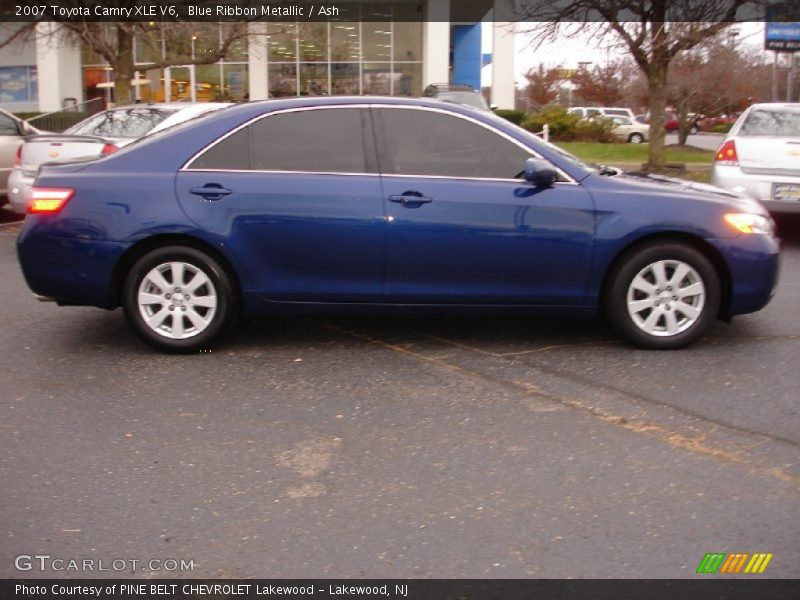 Blue Ribbon Metallic / Ash 2007 Toyota Camry XLE V6