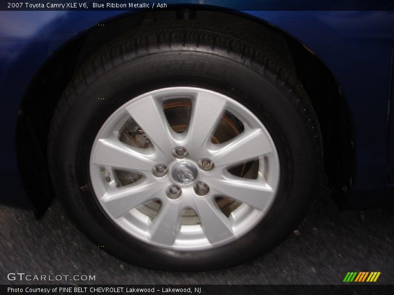 Blue Ribbon Metallic / Ash 2007 Toyota Camry XLE V6