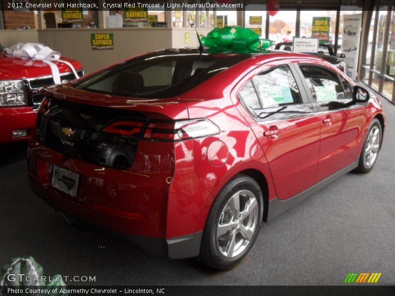 Crystal Red Tintcoat / Light Neutral/Dark Accents 2012 Chevrolet Volt Hatchback