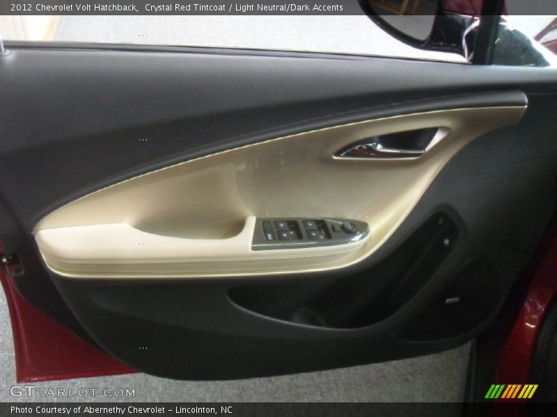 Crystal Red Tintcoat / Light Neutral/Dark Accents 2012 Chevrolet Volt Hatchback