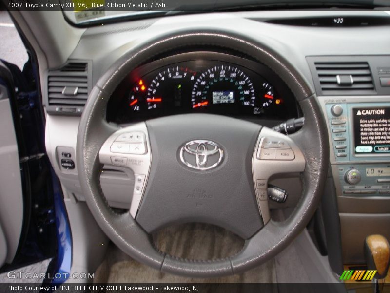 Blue Ribbon Metallic / Ash 2007 Toyota Camry XLE V6