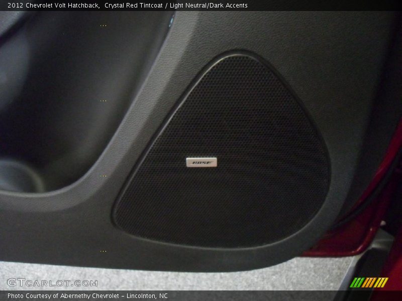 Bose audio - 2012 Chevrolet Volt Hatchback
